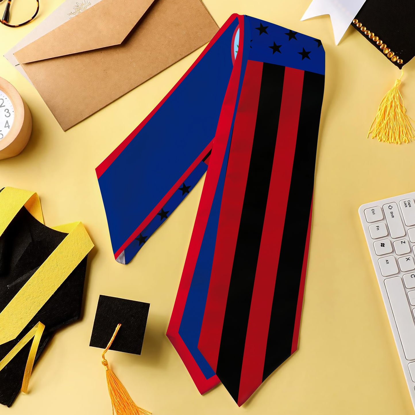 Guam Graduation Stole Guam And American Half Concept