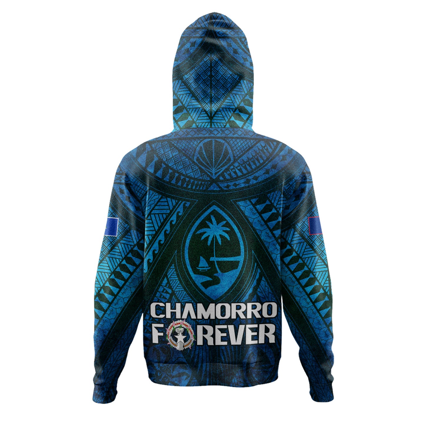 Guam Custom Personalised Hoodie Mariana Islands Chamorro Forever Style