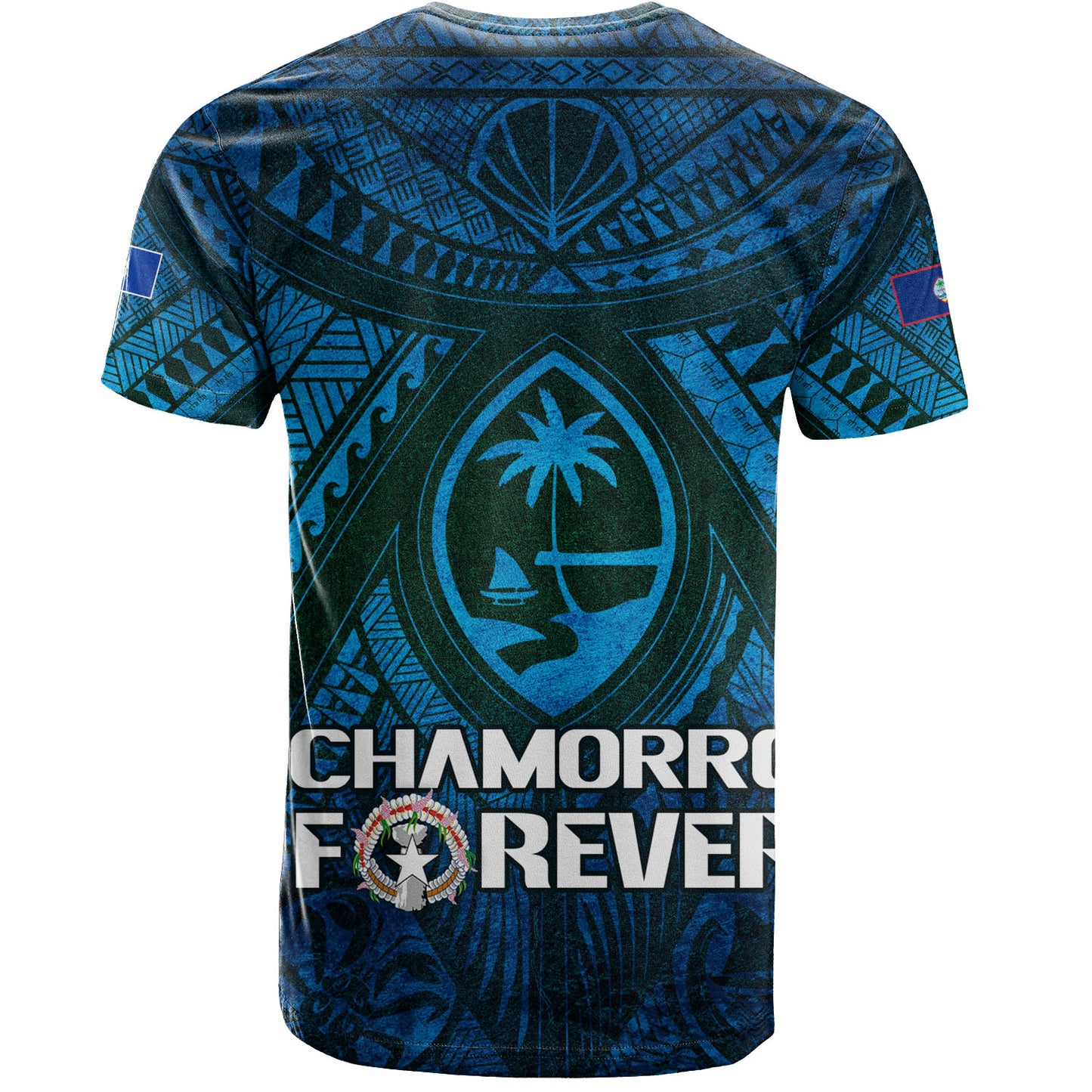 Guam Custom Personalised T-Shirt Mariana Islands Chamorro Forever Style