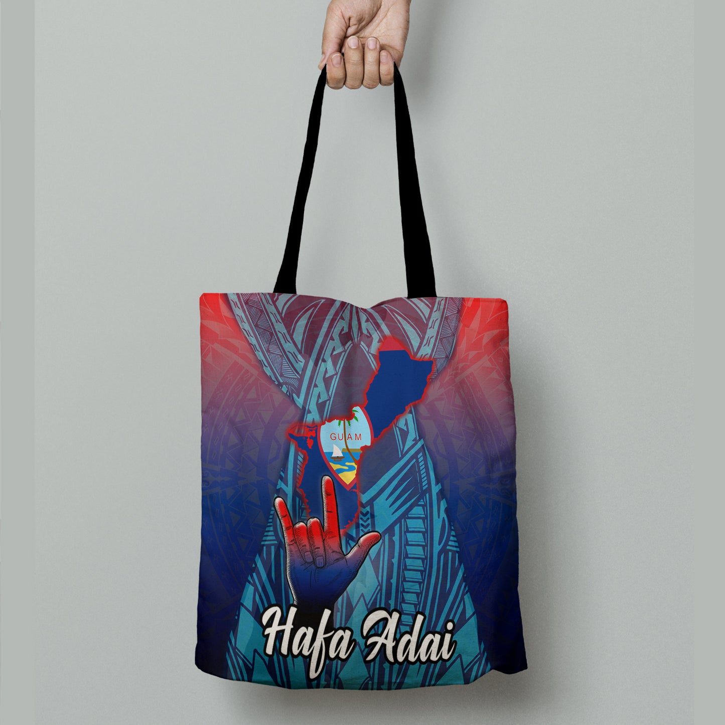 Guam Hafa Adai From Guam Style Tote Bags