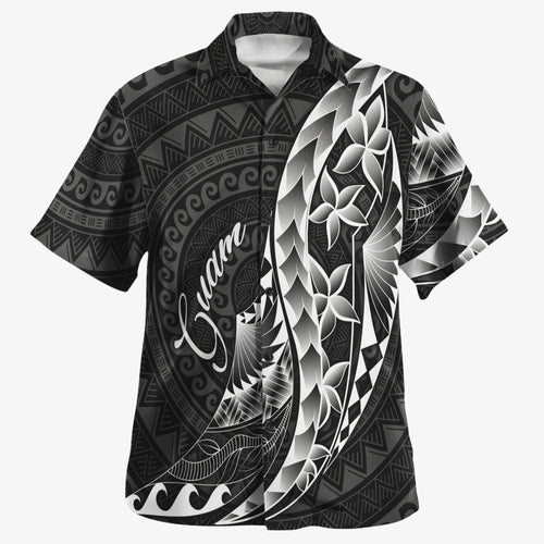 Guam Custom Personalised Hawaiian Shirt Polynesian Pattern Style