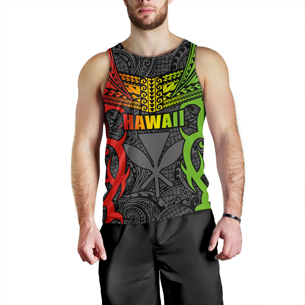 Hawaii Tank Top Kanaka Tribal Tattoo Concept