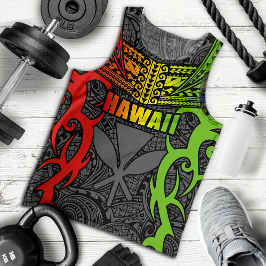 Hawaii Tank Top Kanaka Tribal Tattoo Concept