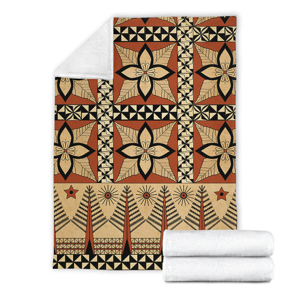 Tonga Premium Blanket Tapa Motif