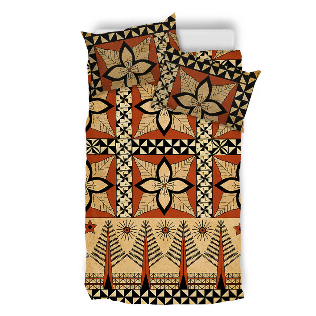 Tonga Bedding Set Tapa Motif