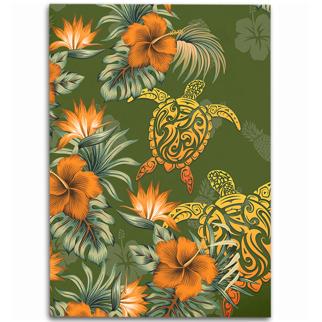 Polynesian Area Rug Polynesian Tropical Summer