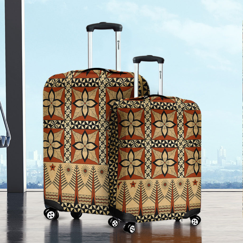 Tonga Luggage Cover Tapa Motif