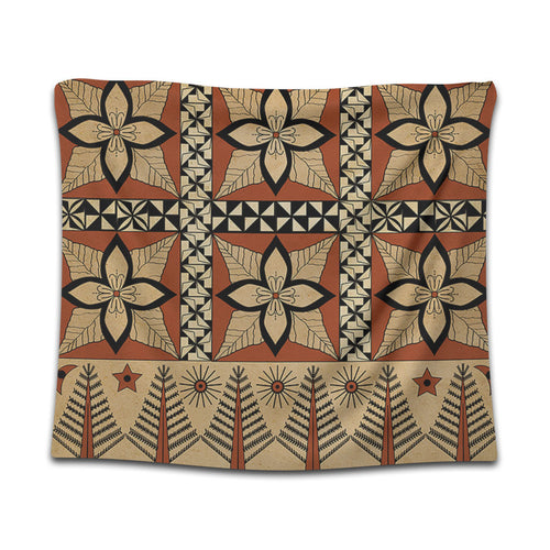 Tonga Tapestry Tapa Motif