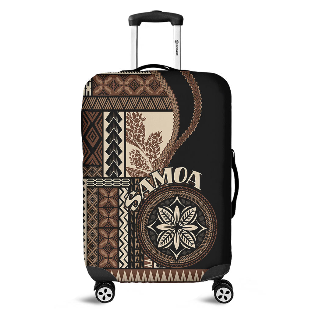 Samoa Luggage Cover Samoan Siapo Motif Classic Style