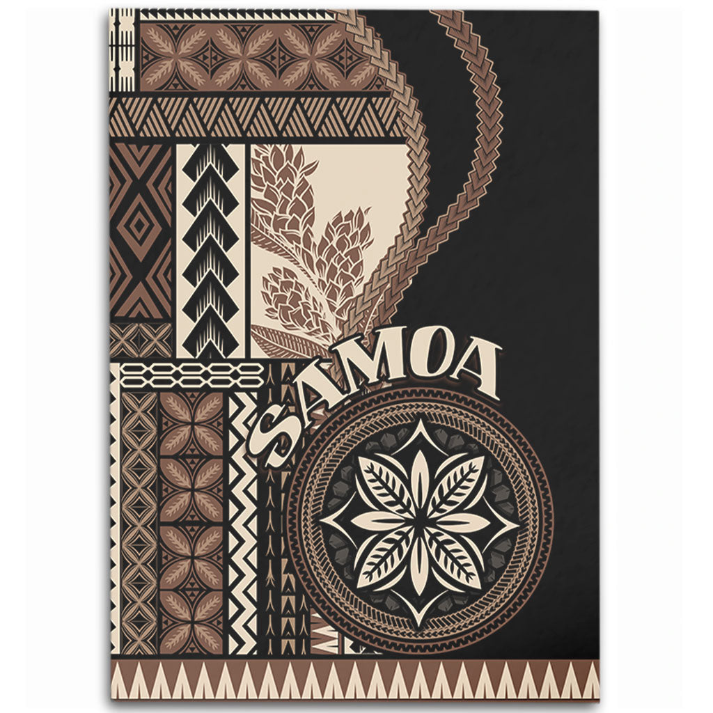 Samoa Area Rug Samoan Siapo Motif Classic Style