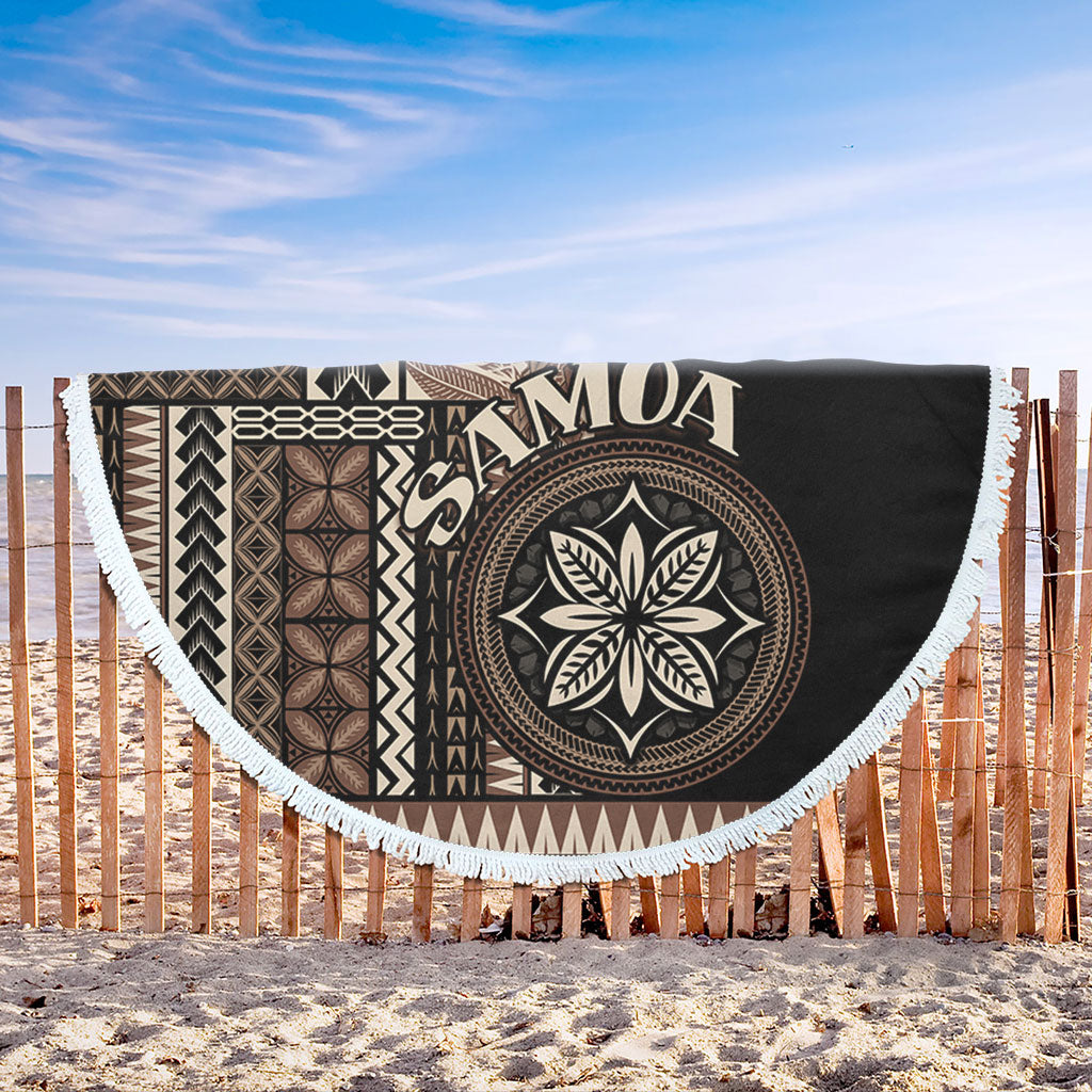 Samoa Beach Blanket Samoan Siapo Motif Classic Style