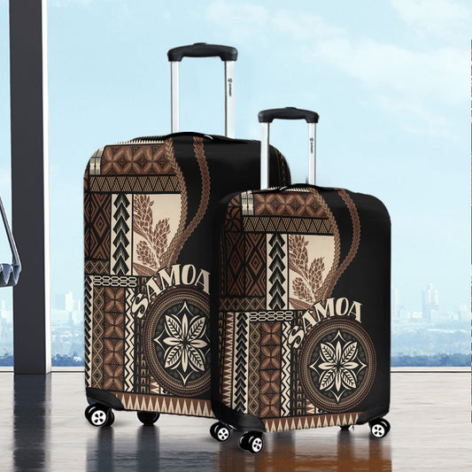 Samoa Luggage Cover Samoan Siapo Motif Classic Style