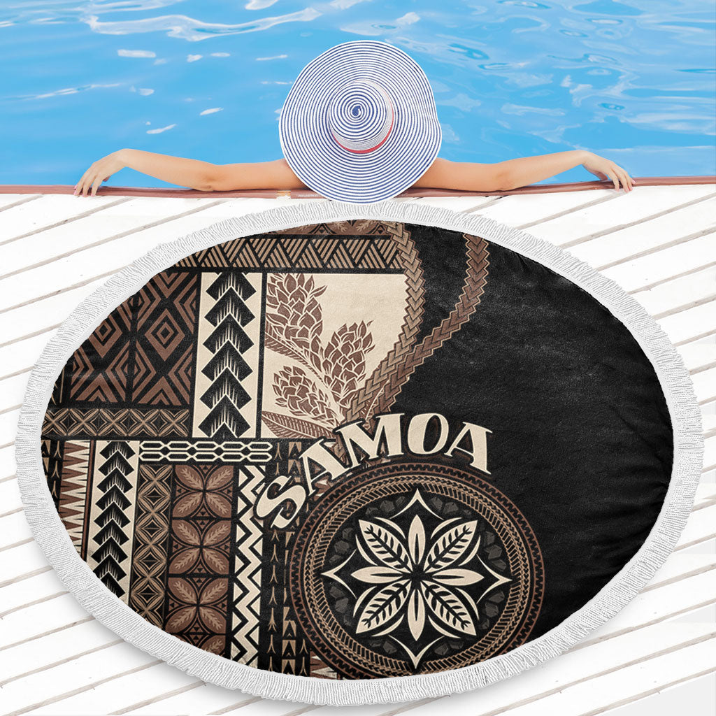 Samoa Beach Blanket Samoan Siapo Motif Classic Style