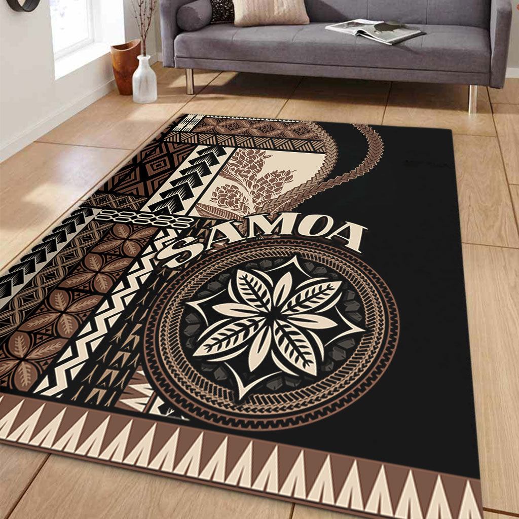 Samoa Area Rug Samoan Siapo Motif Classic Style