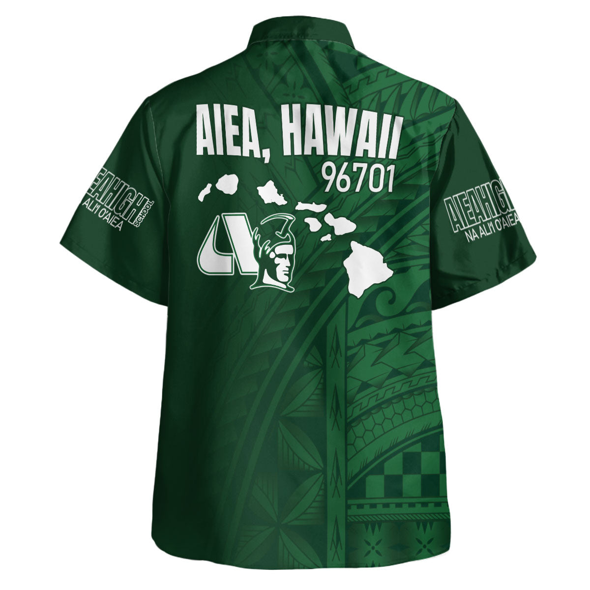 Hawaii Aiea High School Hawaiian Shirt - Na Ali'i O'aiea Hawaii Patterns