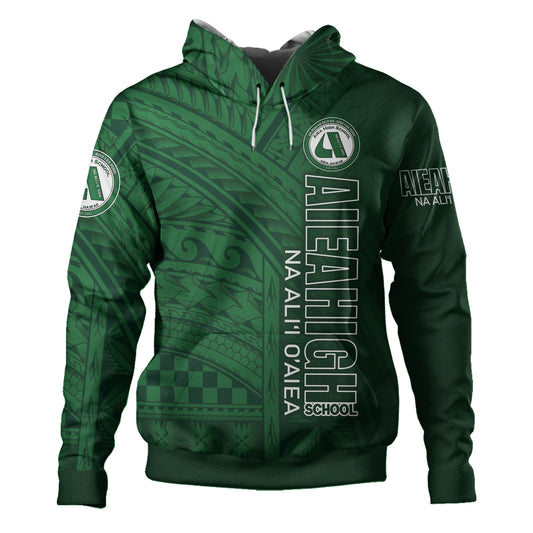 Hawaii Aiea High School Hoodie - Custom Na Ali'i  O'aiea Hawaii Patterns