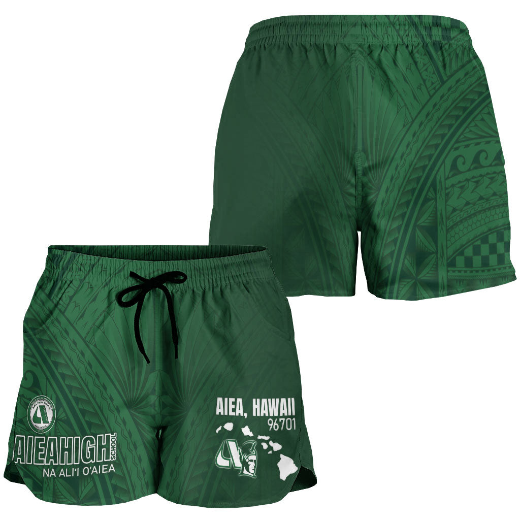 Hawaii Aiea High School Women Shorts - Na Ali'i O'aiea Hawaii Patterns