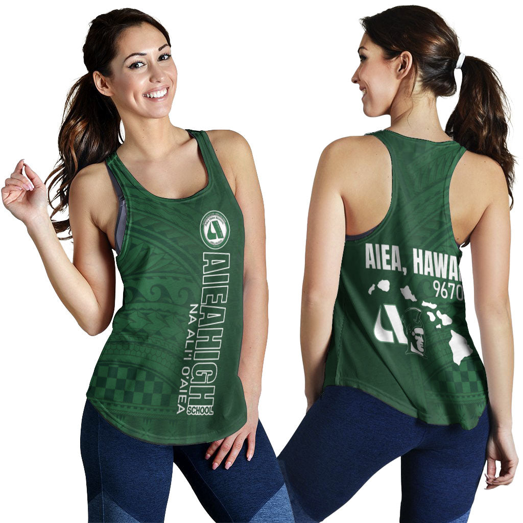 Hawaii Aiea High School Women Tank - Na Ali'i O'aiea Hawaii Patterns