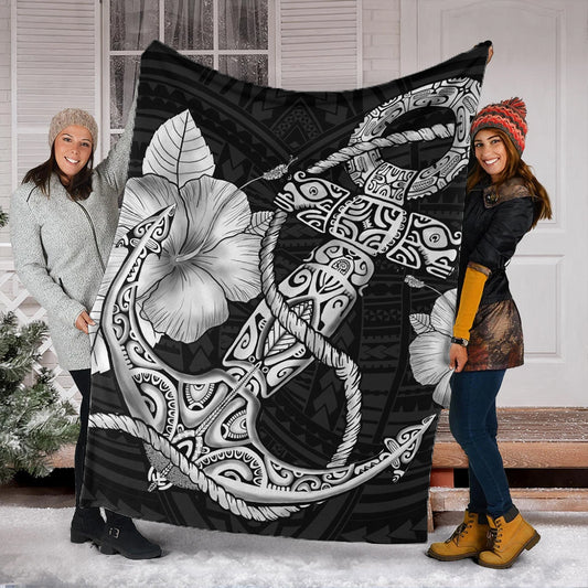 Hawaii Premium Blanket Anchor Poly Tribal