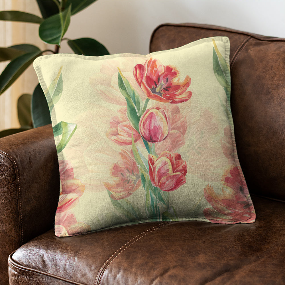 Hawaii Pillow Cover Flower Art