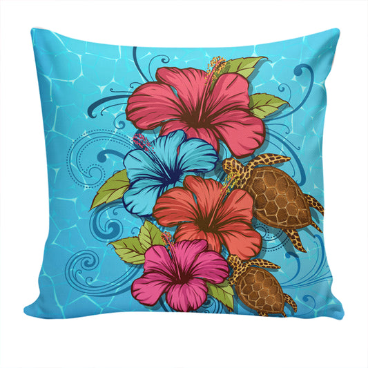 Hawaii Pillow Cover Hibiscus Flower Soulful