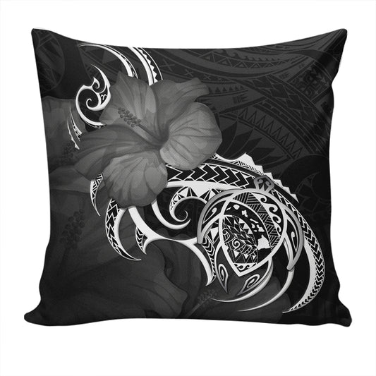 Hawaii Pillow Cover Map Turtle Hibiscus Polynesian Divise