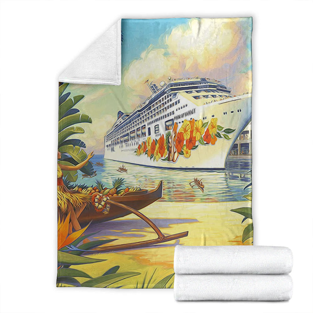 Hawaii Premium Blanket Mordern City