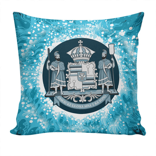 Hawaii Pillow Cover Native Hawaii Coat Of Arms Pillow Cover Discrete