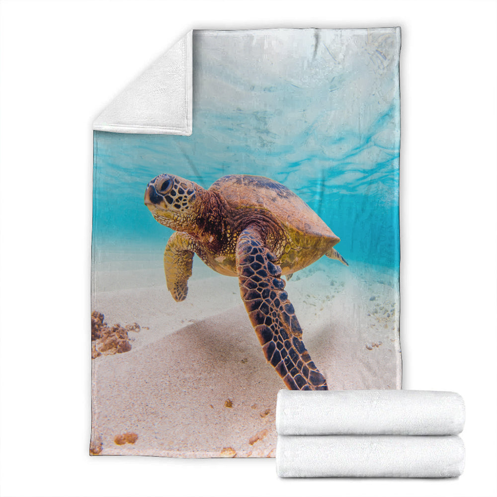 Hawaii Premium Blanket Ocean Picture