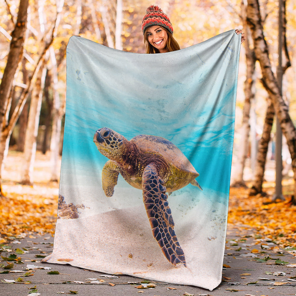 Hawaii Premium Blanket Ocean Picture