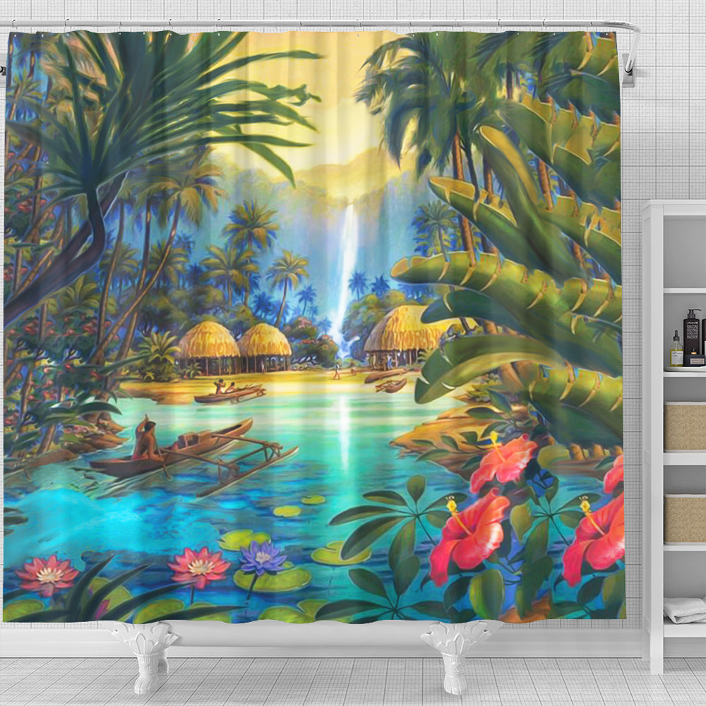 Hawaii Shower Curtain Picture