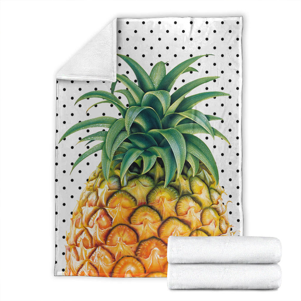 Hawaii Premium Blanket Pineapple Dottie