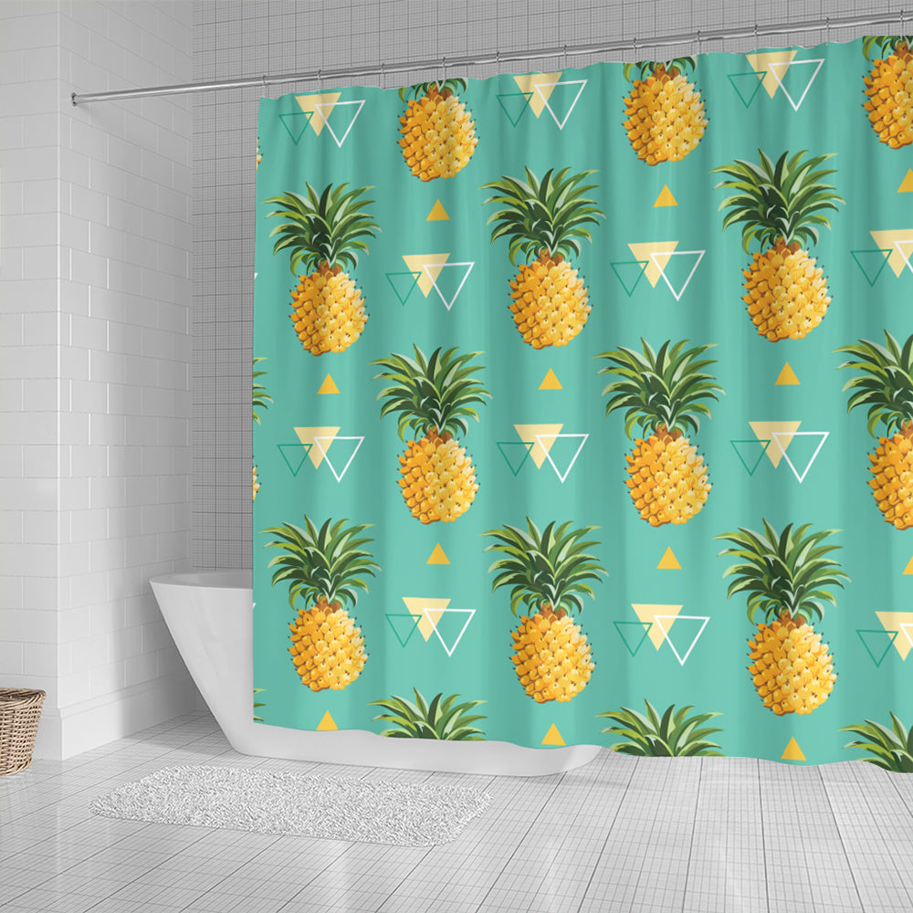 Hawaii Shower Curtain Pinespple Morden