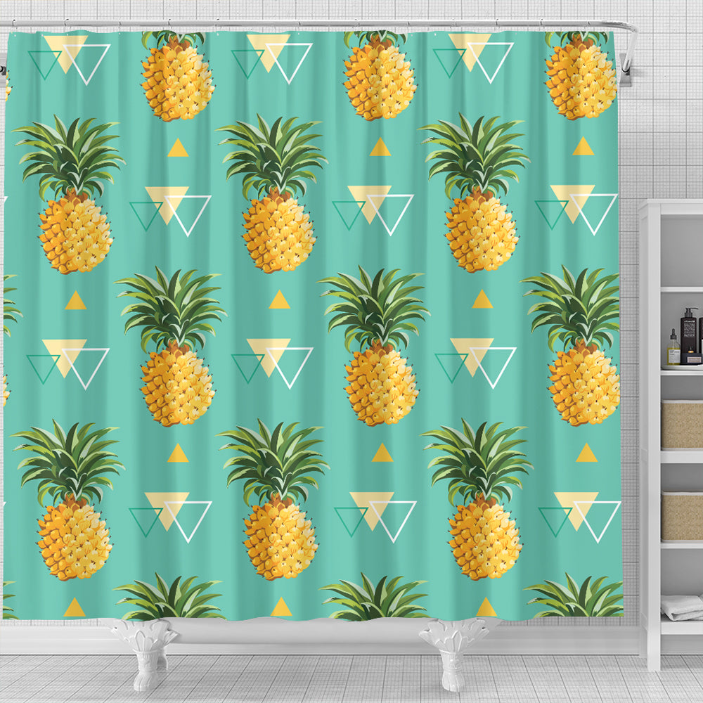 Hawaii Shower Curtain Pinespple Morden