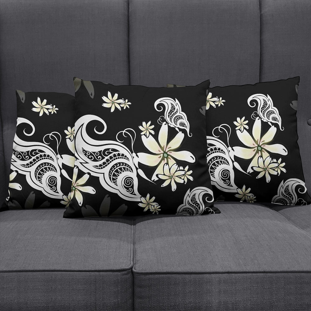 Hawaii Pillow Cover Plumeria Butterfly