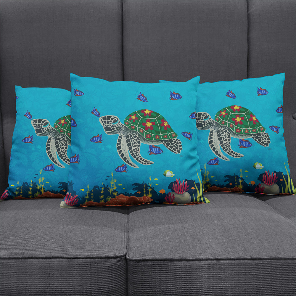 Hawaii Pillow Cover Sea Cartoon