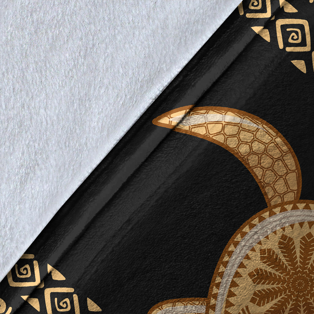 Hawaii Premium Blanket Traditional Turtle Pattern