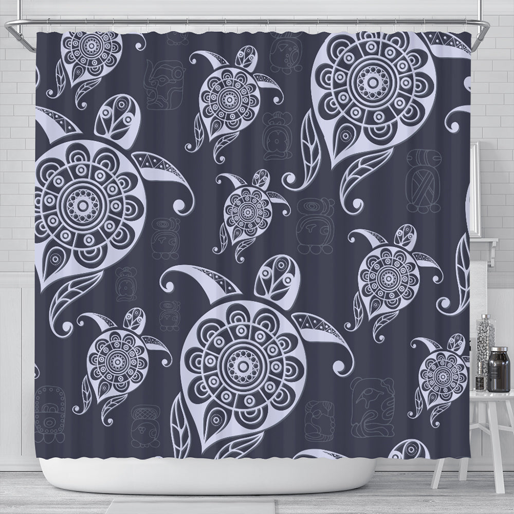 Hawaii Shower Curtain Turtle Pattern Wonderfull