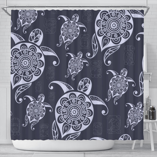 Hawaii Shower Curtain Turtle Pattern Wonderfull