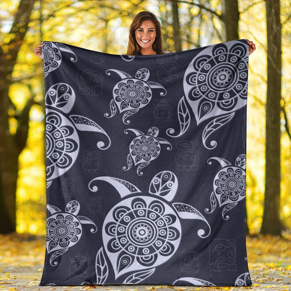 Hawaii Premium Blanket Turtle Pattern Wonderfull