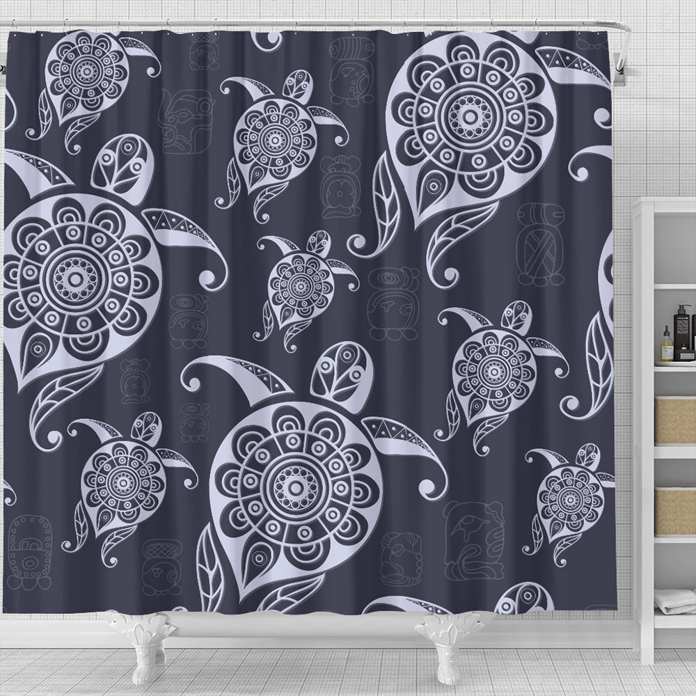 Hawaii Shower Curtain Turtle Pattern Wonderfull