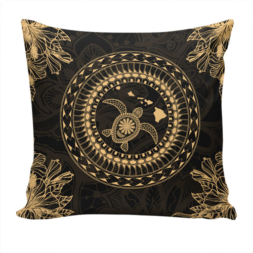 Hawaii Pillow Cover Turtle Tradition