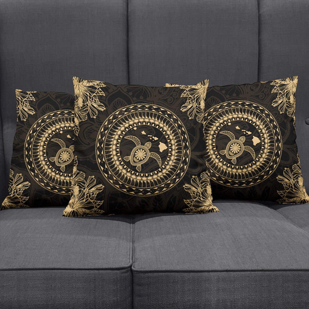 Hawaii Pillow Cover Turtle Tradition