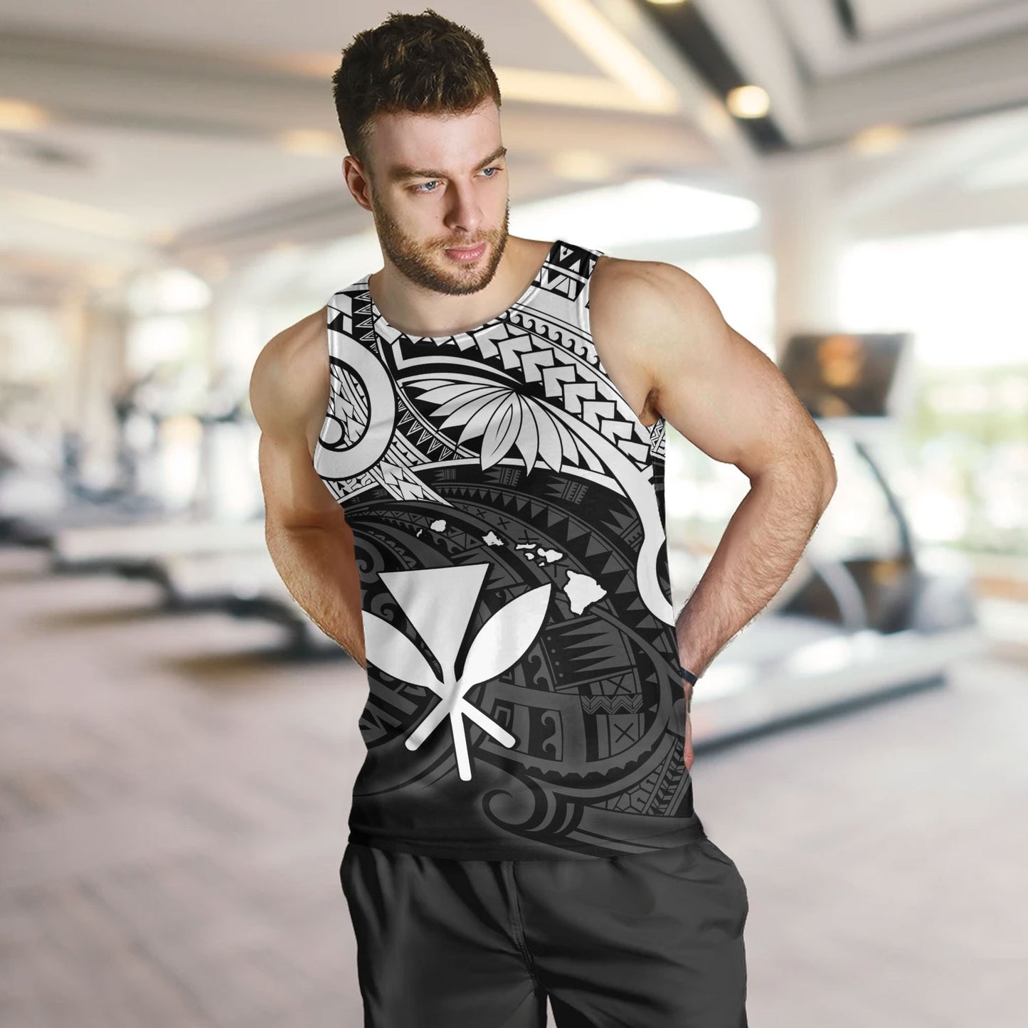 Hawaii Tank Top Kanaka Maoli Map Polynesian Tatau