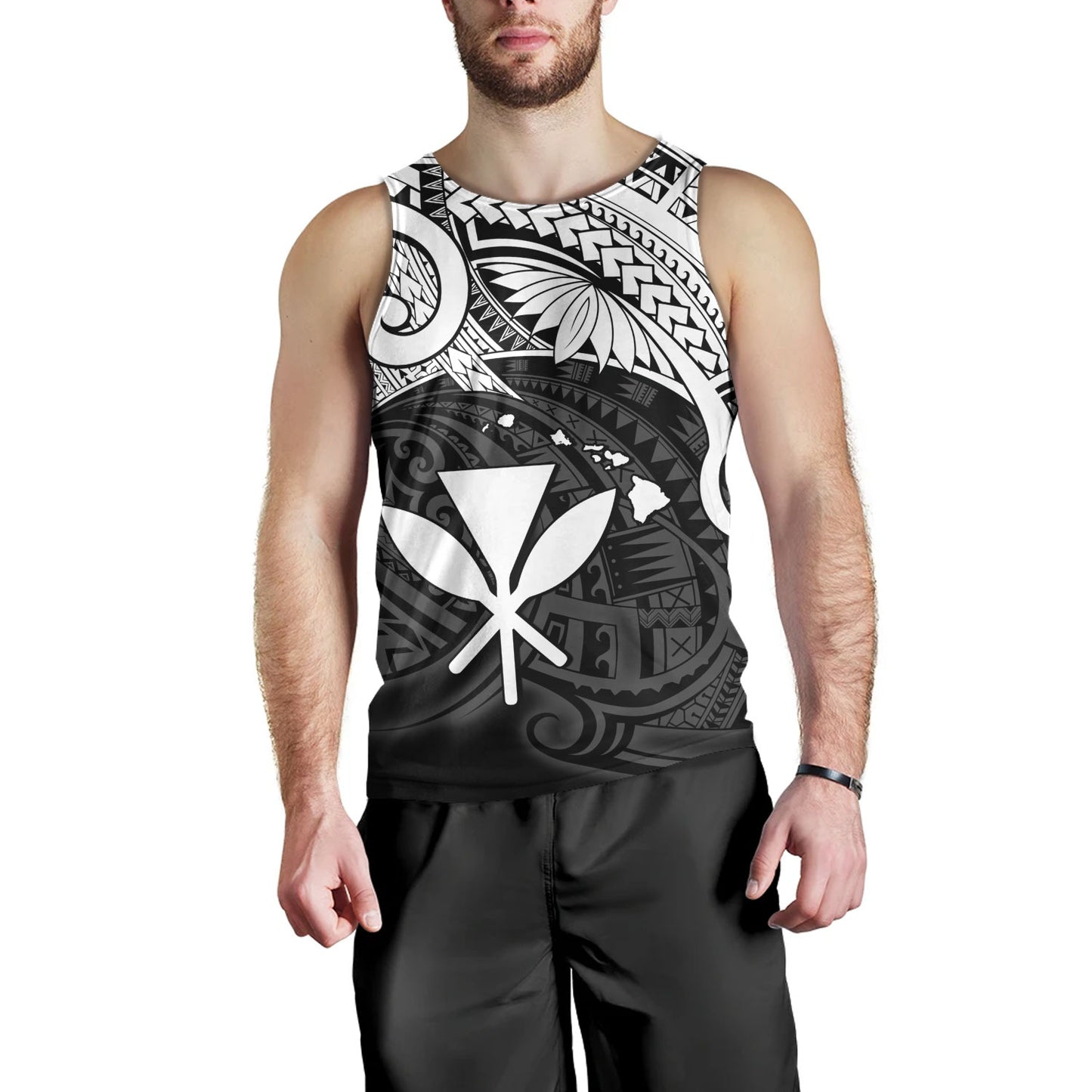 Hawaii Tank Top Kanaka Maoli Map Polynesian Tatau