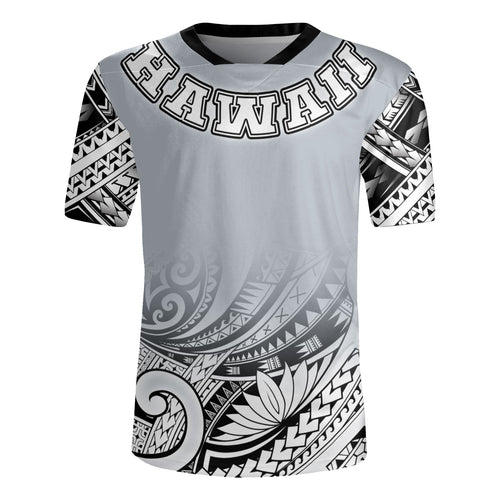 Hawaii Custom Persoanalised Rugby Jersey Polynesian Style Tattoo Design
