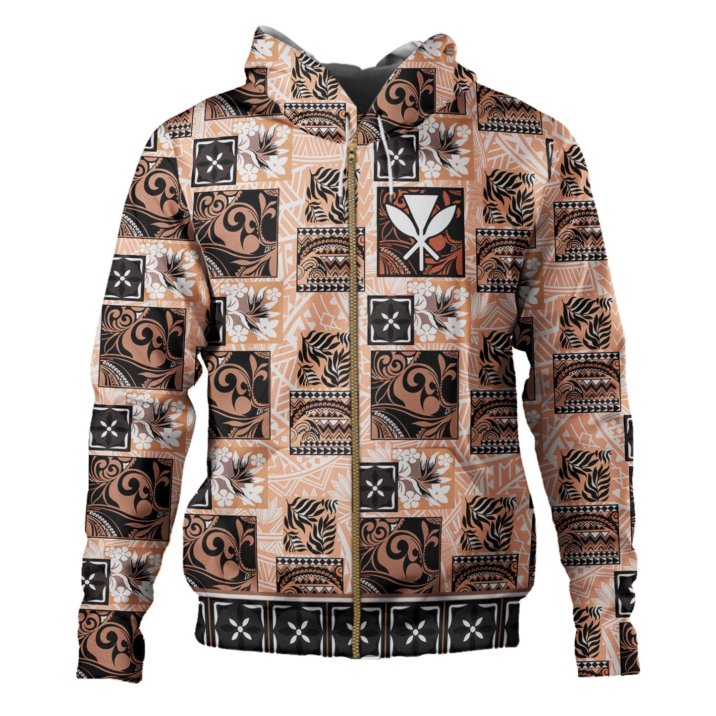 Hawaii Hoodie Traditional Hawaiian Floral Designs