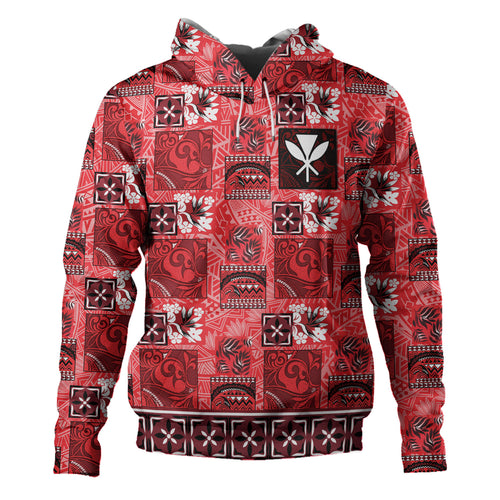 Hawaii Hoodie Traditional Hawaiian Floral Designs