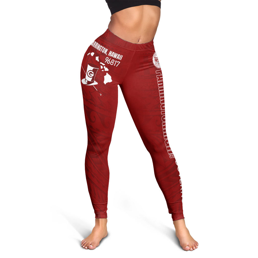Hawaii Farrington High School Legging - Governor Hawaii Patterns