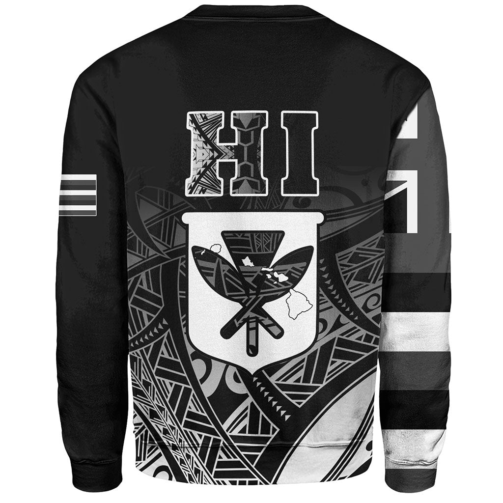 Hawaii Sweatshirt Kanaka Tribal Style Gradient